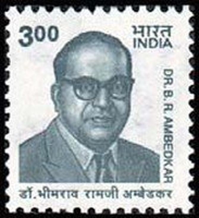 Dr Ambedkar 110th birth anniversary stamp