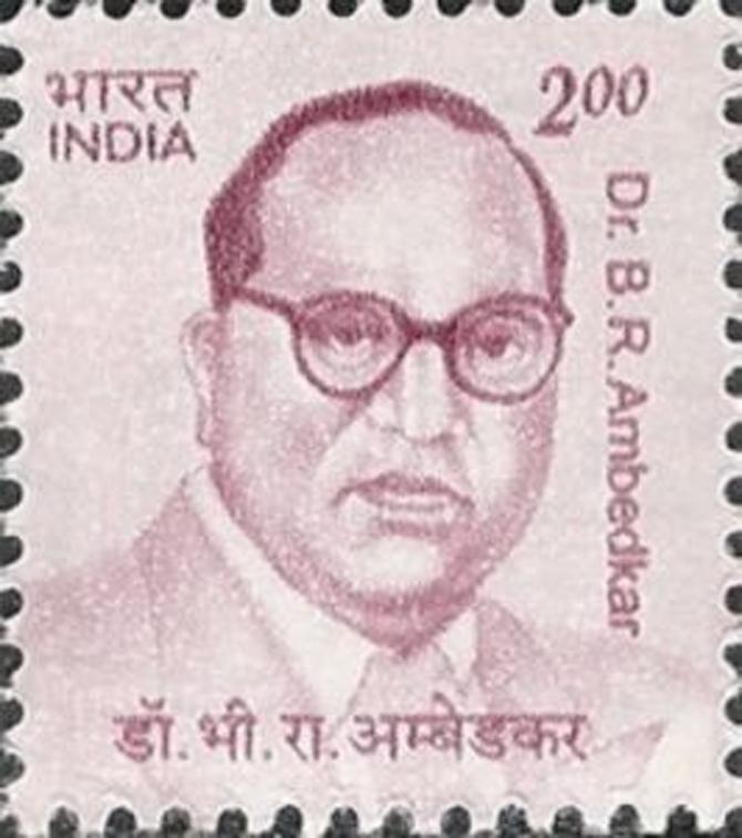 Builders of Modern India Dr Ambedkar stamp