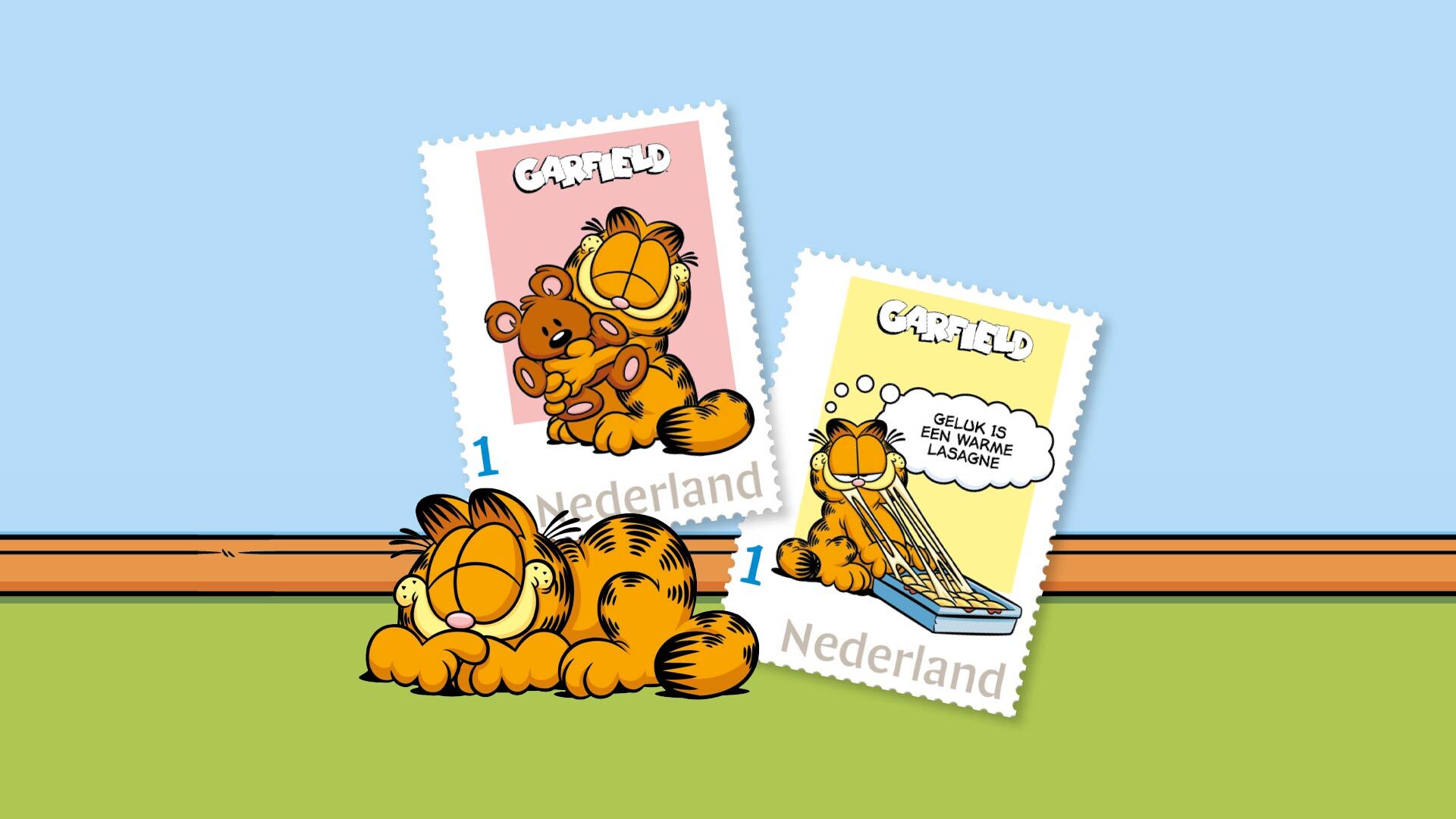 Garfield Postzegels – PostNL Banner